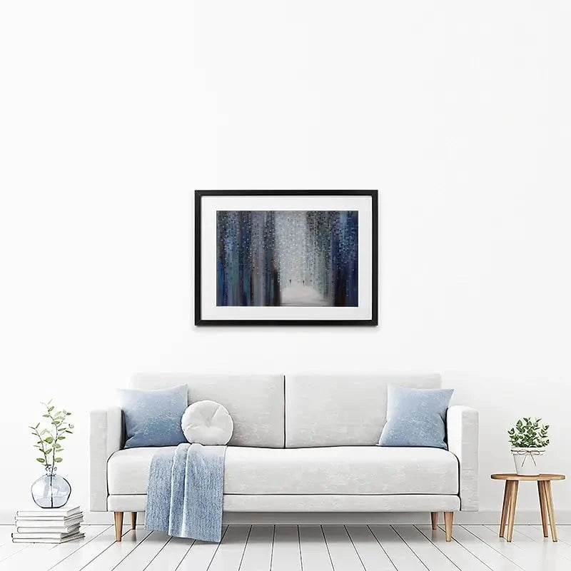 Touch Of The Rain Framed Art Print Touch Of The Rain Framed Art Print wall art product Ekaterina Ermilkina