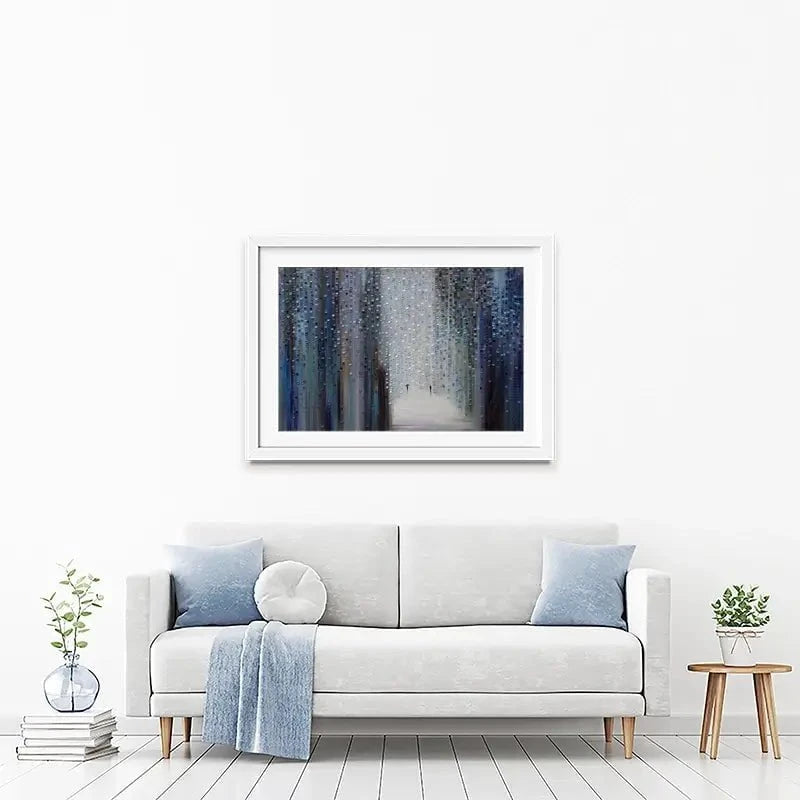 Touch Of The Rain Framed Art Print Touch Of The Rain Framed Art Print wall art product Ekaterina Ermilkina