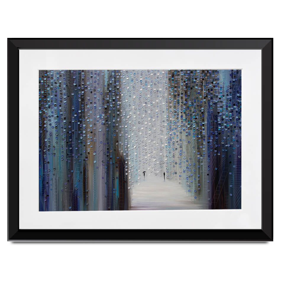 Touch Of The Rain Framed Art Print Touch Of The Rain Framed Art Print wall art product Ekaterina Ermilkina