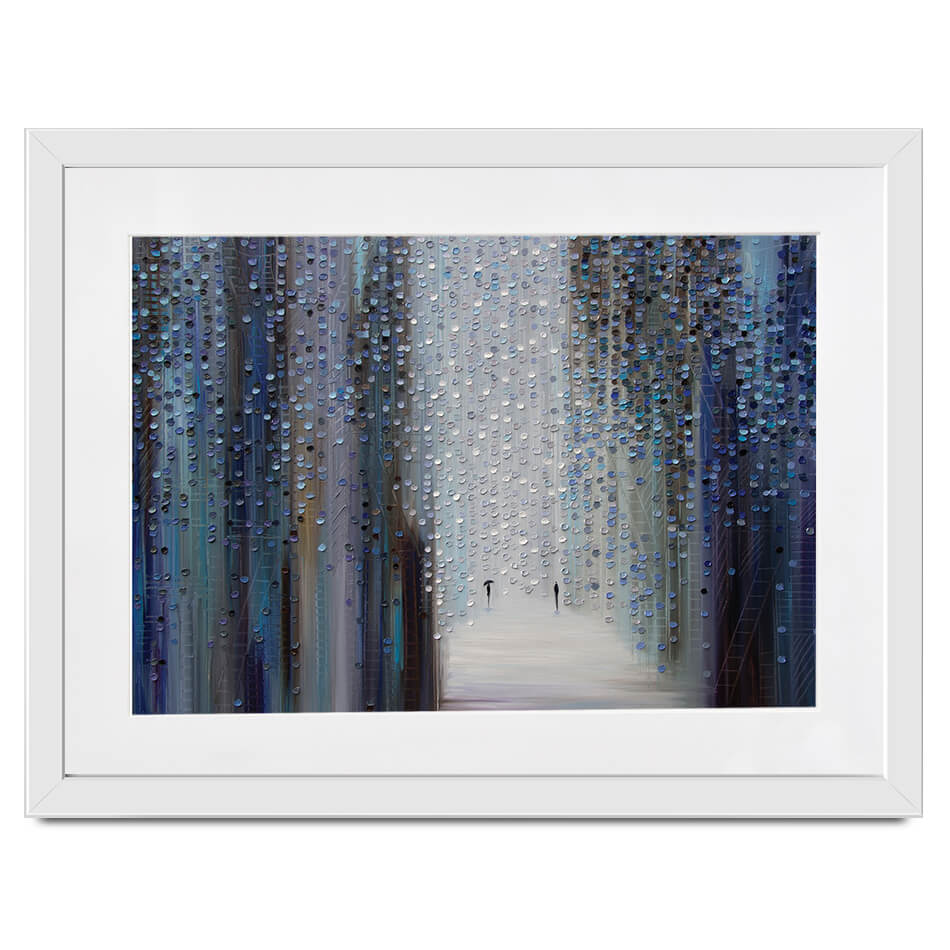 Touch Of The Rain Framed Art Print Touch Of The Rain Framed Art Print wall art product Ekaterina Ermilkina