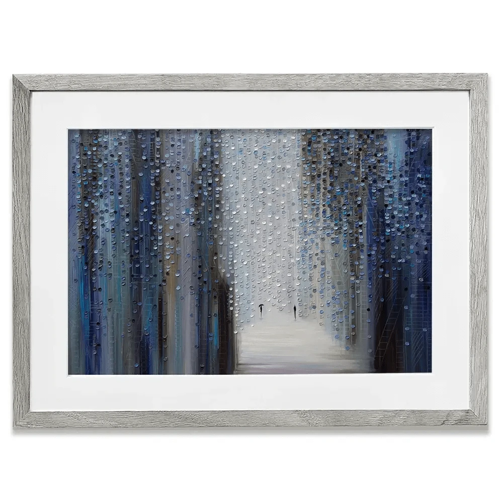 Touch Of The Rain Framed Art Print Touch Of The Rain Framed Art Print wall art product Ekaterina Ermilkina