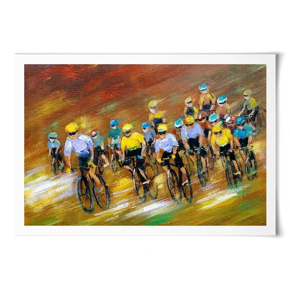 Tour De France Art Print Tour De France Art Print wall art product CYC / Shutterstock