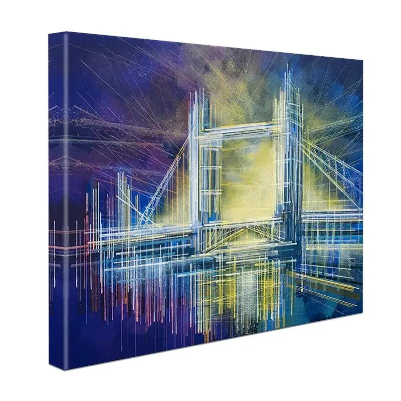 Tower Bridge At Midnight Canvas Print Tower Bridge At Midnight Canvas Print wall art product Marc Todd - Independent