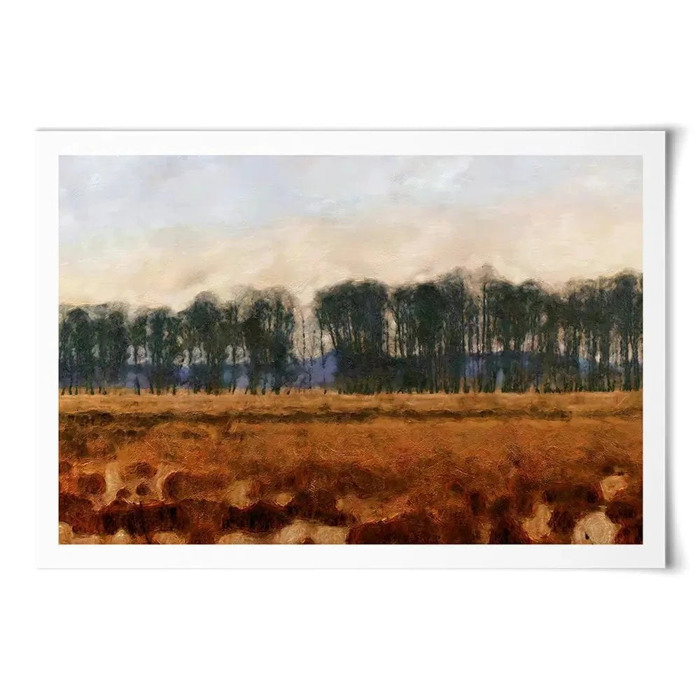 Tranquil Gathering Art Print Tranquil Gathering Art Print wall art product Alonzo Saunders