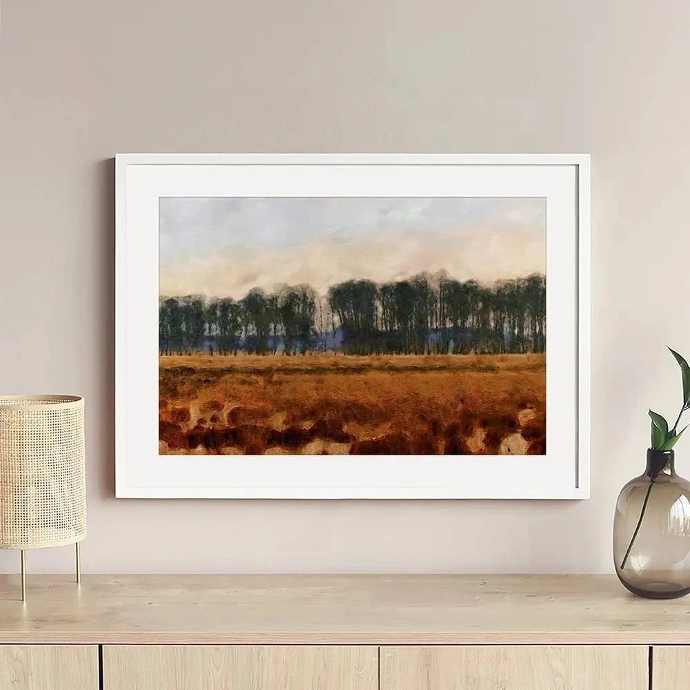 Tranquil Gathering Framed Art Print Tranquil Gathering Framed Art Print wall art product Alonzo Saunders