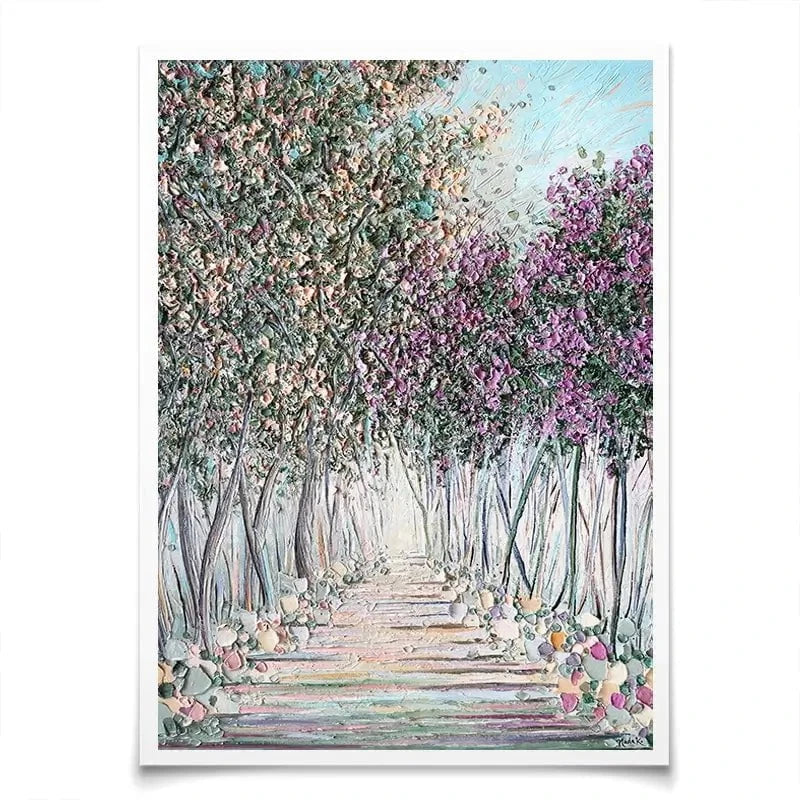 Tranquil Trail Art Print Tranquil Trail Art Print wall art product Nada Khatib