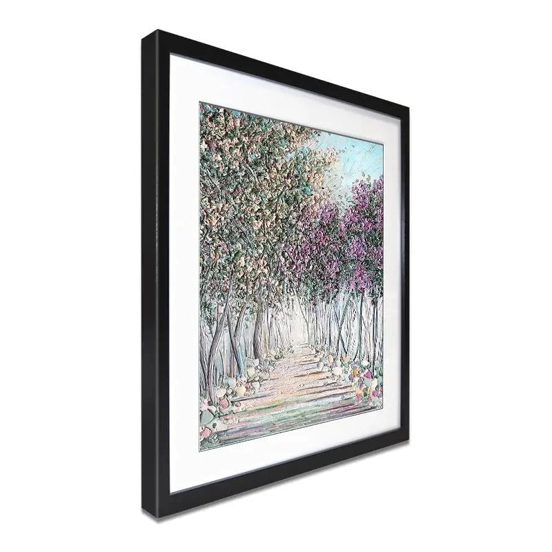 Tranquil Trail Framed Art Print Tranquil Trail Framed Art Print wall art product Nada Khatib