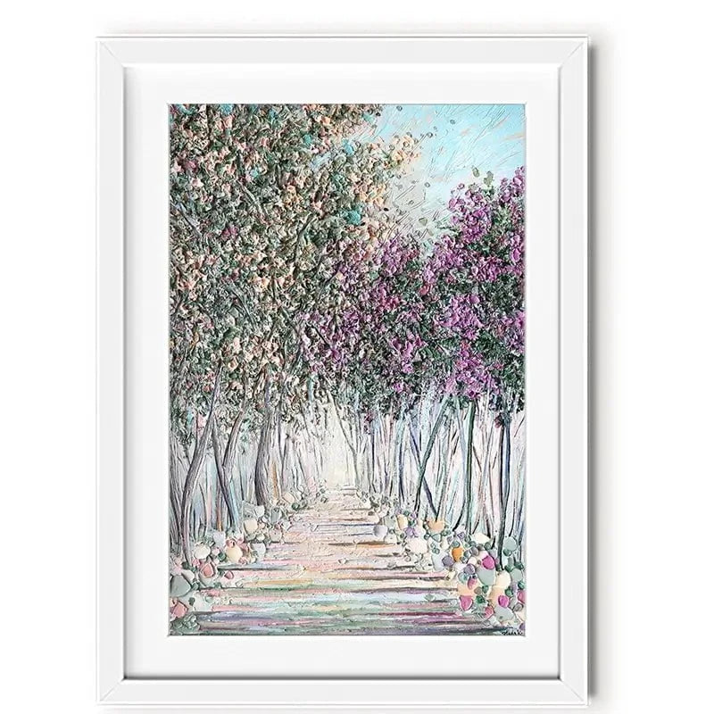 Tranquil Trail Framed Art Print Tranquil Trail Framed Art Print wall art product Nada Khatib