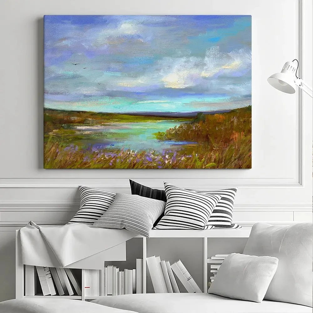 Tranquil View Canvas Print Tranquil View Canvas Print wall art product Sheila Finch