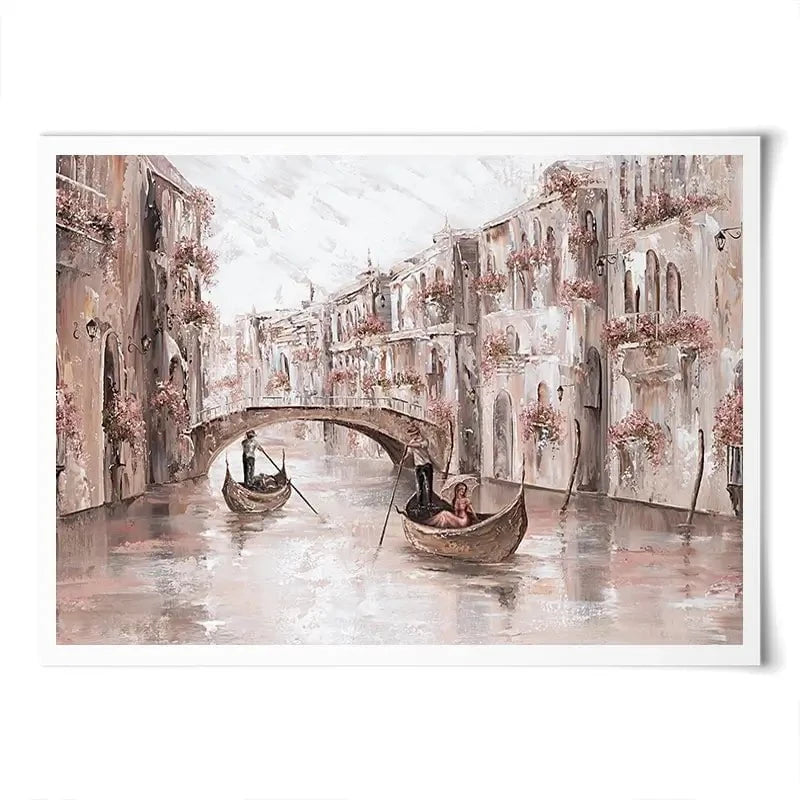 Tranquility In Venice Art Print Tranquility In Venice Art Print wall art product Isabella Karolewicz