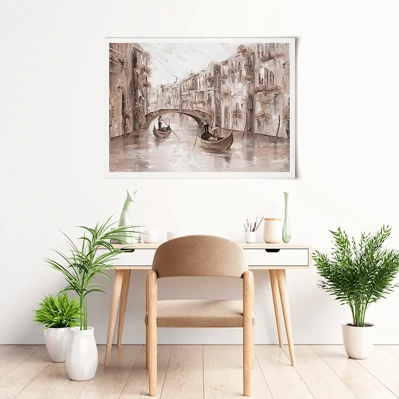 Tranquility In Venice Art Print Tranquility In Venice Art Print wall art product Isabella Karolewicz
