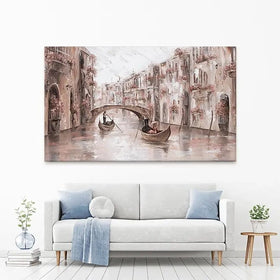 Tranquility In Venice Canvas Print Tranquility In Venice Canvas Print wall art product Isabella Karolewicz