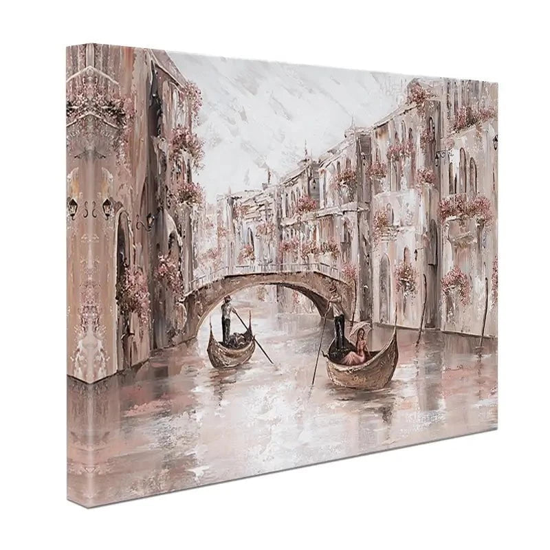 Tranquility In Venice Canvas Print Tranquility In Venice Canvas Print wall art product Isabella Karolewicz