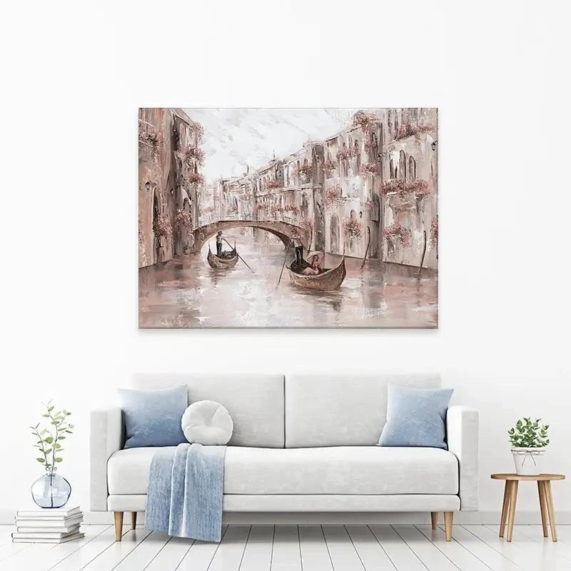 Tranquility In Venice Canvas Print Tranquility In Venice Canvas Print wall art product Isabella Karolewicz