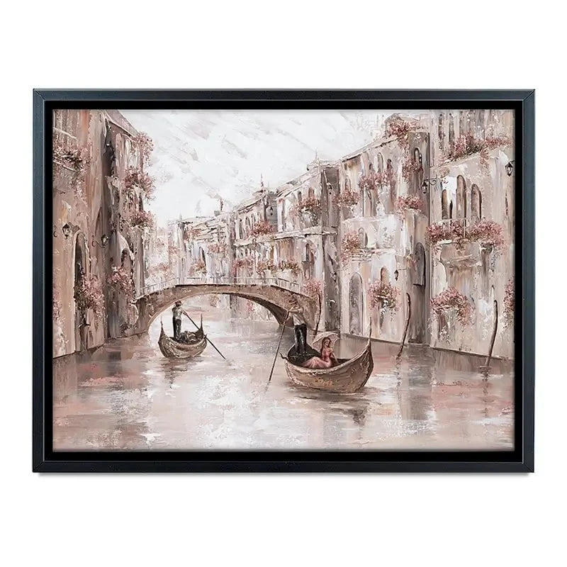 Tranquility In Venice Canvas Print Tranquility In Venice Canvas Print wall art product Isabella Karolewicz