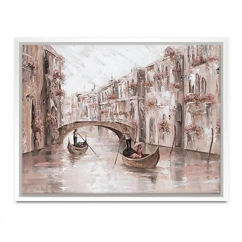 Tranquility In Venice Canvas Print Tranquility In Venice Canvas Print wall art product Isabella Karolewicz