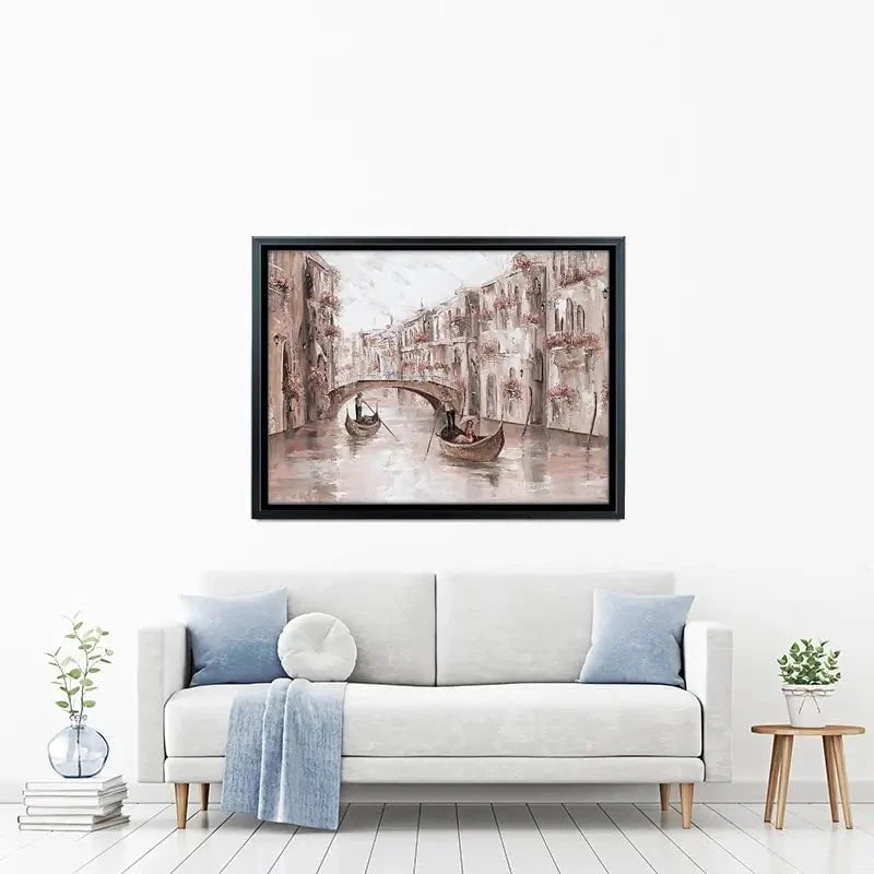 Tranquility In Venice Canvas Print Tranquility In Venice Canvas Print wall art product Isabella Karolewicz