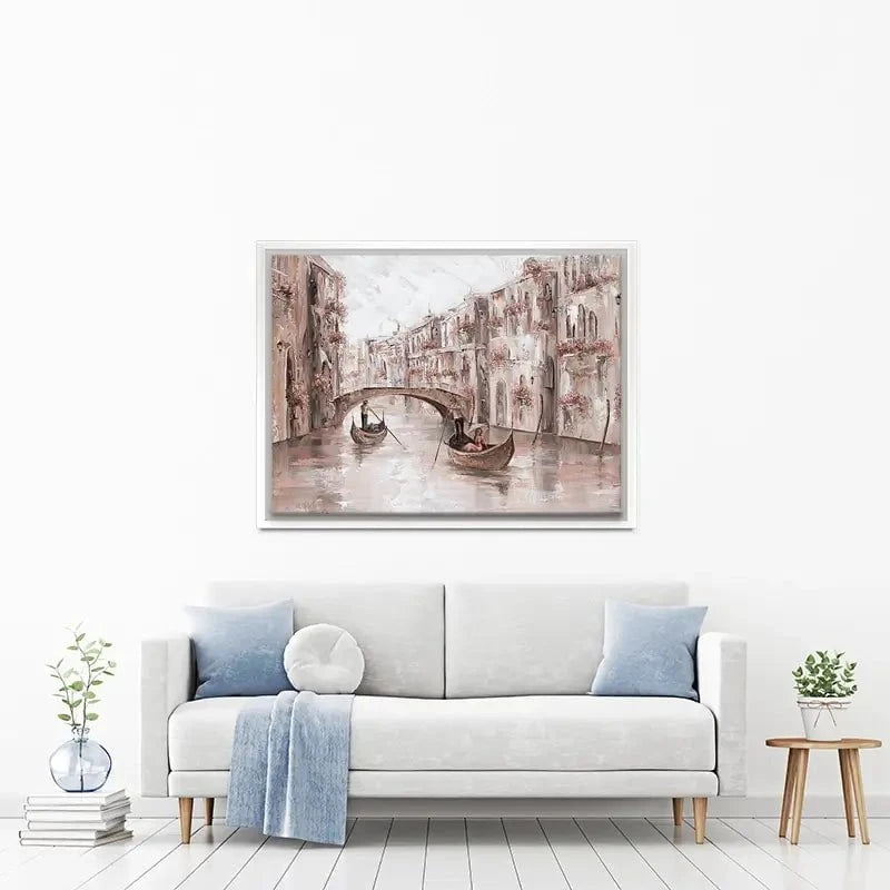 Tranquility In Venice Canvas Print Tranquility In Venice Canvas Print wall art product Isabella Karolewicz