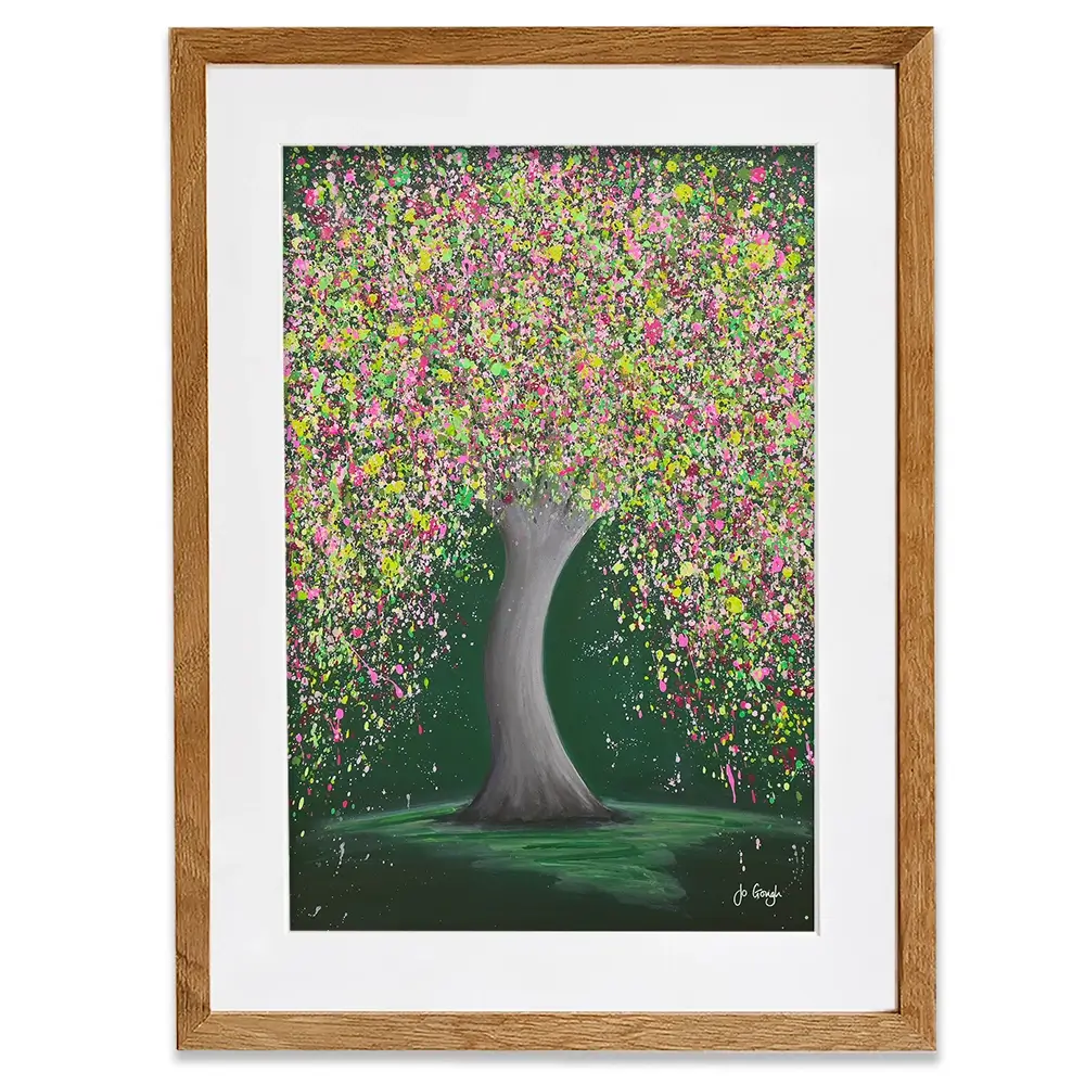 Treasured Love Framed Art Print Treasured Love Framed Art Print wall art product Jo Gough