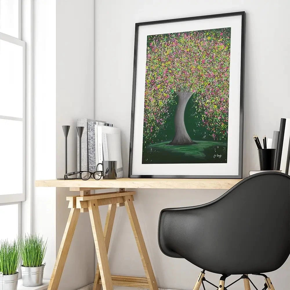 Treasured Love Framed Art Print Treasured Love Framed Art Print wall art product Jo Gough