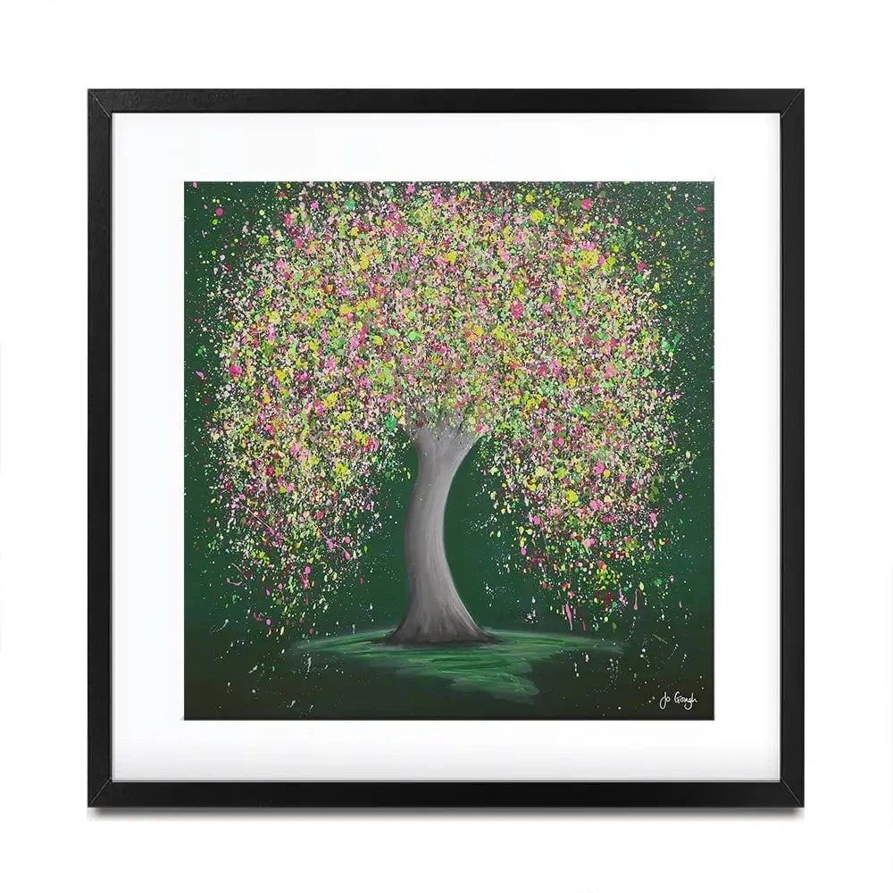 Treasured Love Square Framed Art Print Treasured Love Square Framed Art Print wall art product Jo Gough