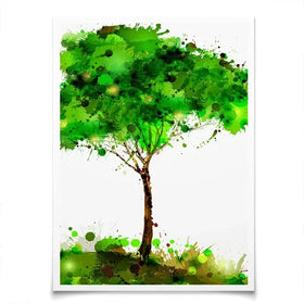 Tree Blots Art Print Tree Blots Art Print wall art product antart / Shutterstock