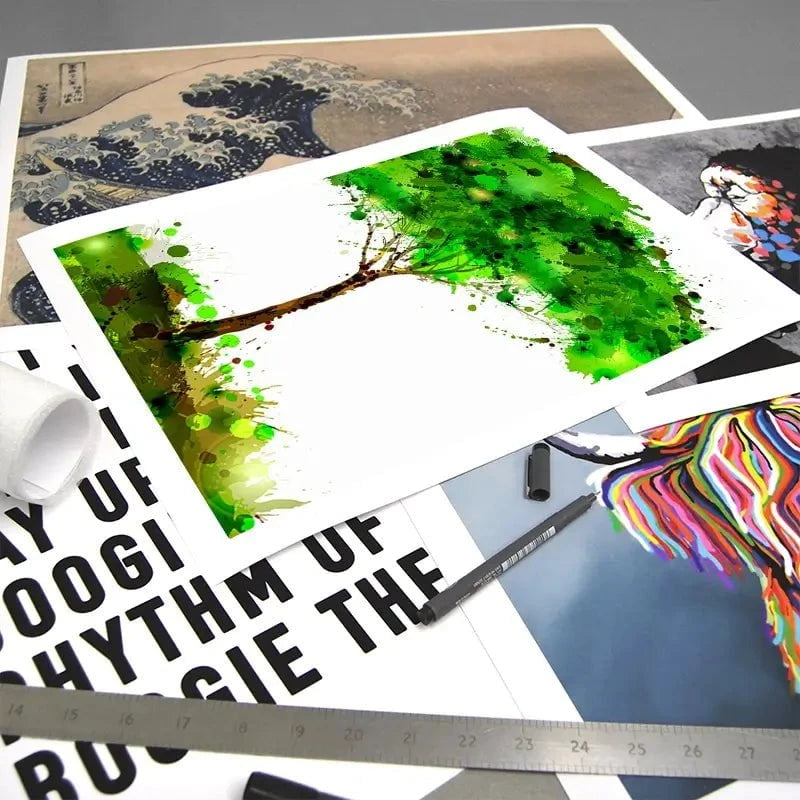 Tree Blots Art Print Tree Blots Art Print wall art product antart / Shutterstock