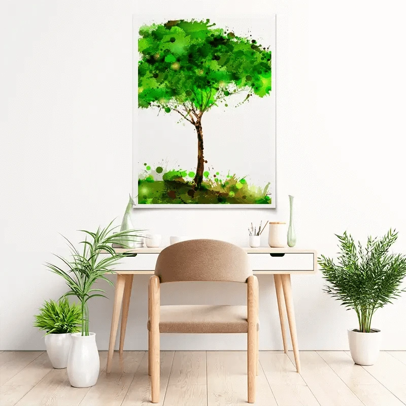 Tree Blots Art Print Tree Blots Art Print wall art product antart / Shutterstock