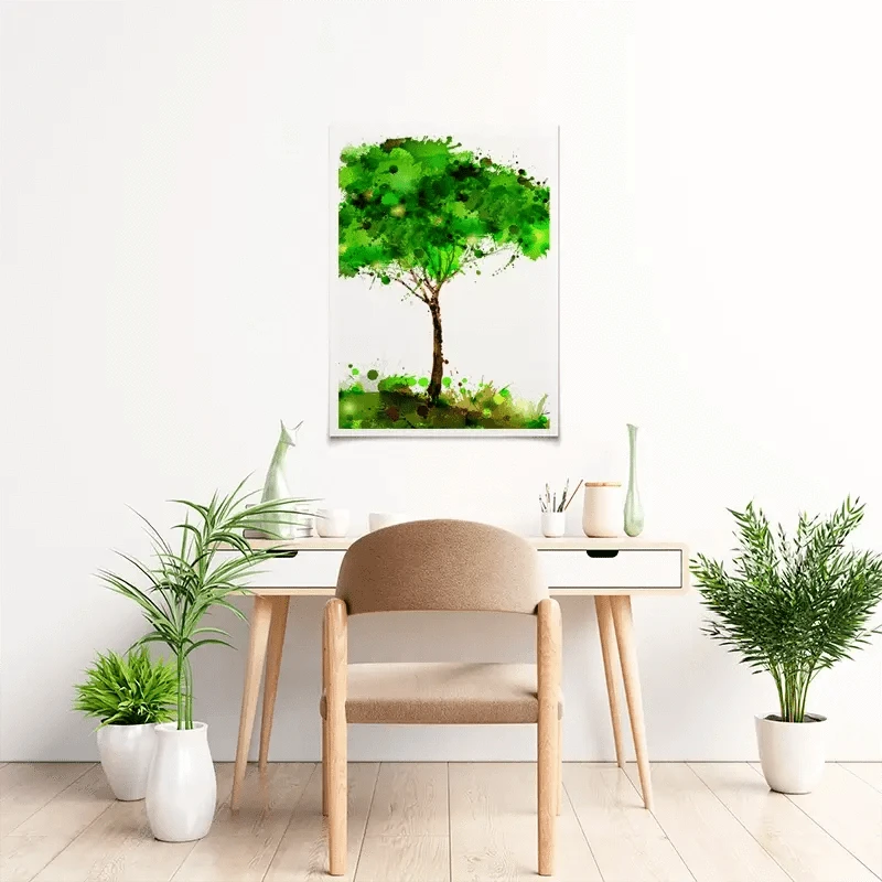 Tree Blots Art Print Tree Blots Art Print wall art product antart / Shutterstock