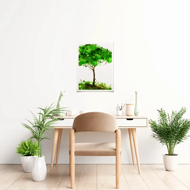 Tree Blots Art Print Tree Blots Art Print wall art product antart / Shutterstock