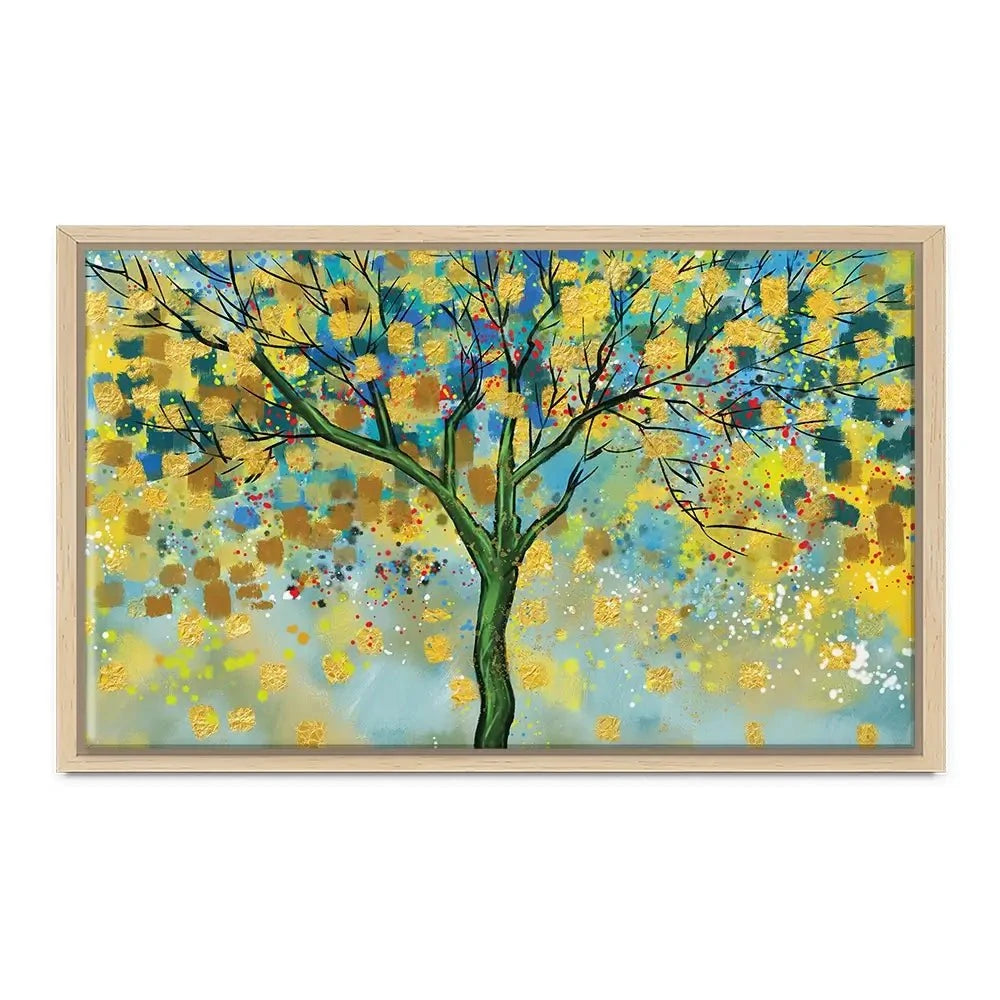 Tree In Colour Canvas Print Tree In Colour Canvas Print wall art product MA_3dwallpaper / Shutterstock