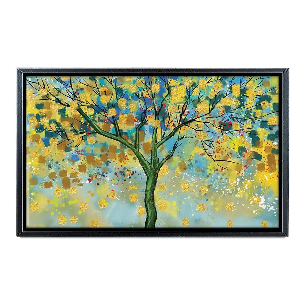 Tree In Colour Canvas Print Tree In Colour Canvas Print wall art product MA_3dwallpaper / Shutterstock