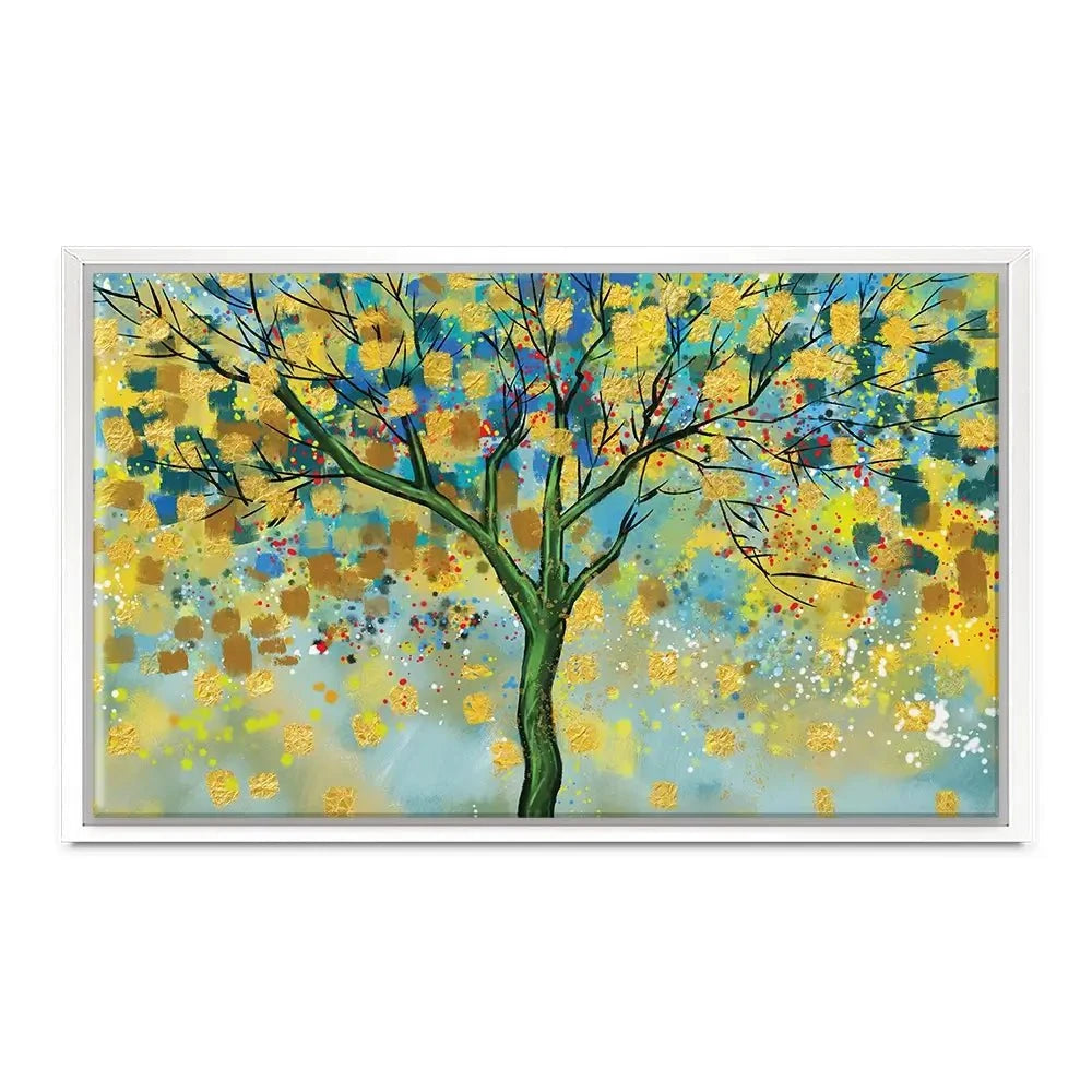 Tree In Colour Canvas Print Tree In Colour Canvas Print wall art product MA_3dwallpaper / Shutterstock
