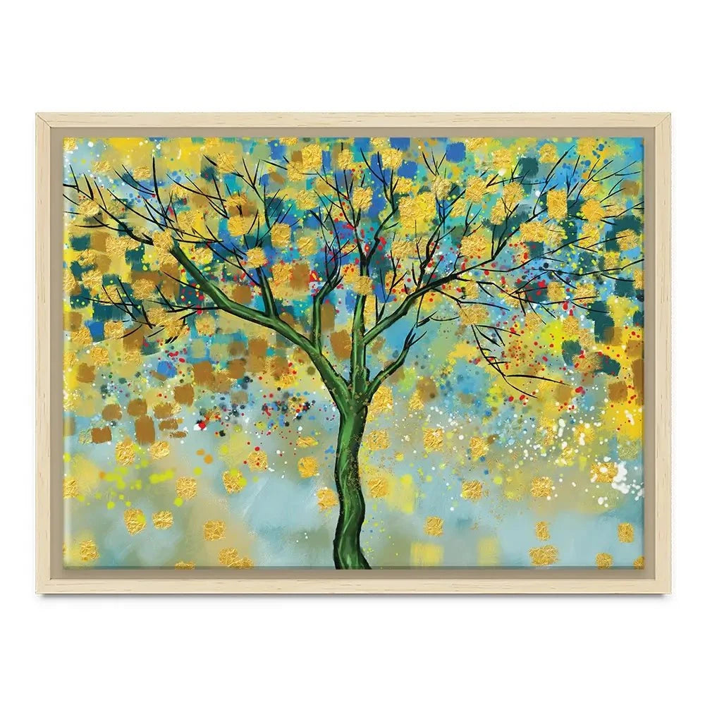 Tree In Colour Canvas Print Tree In Colour Canvas Print wall art product MA_3dwallpaper / Shutterstock