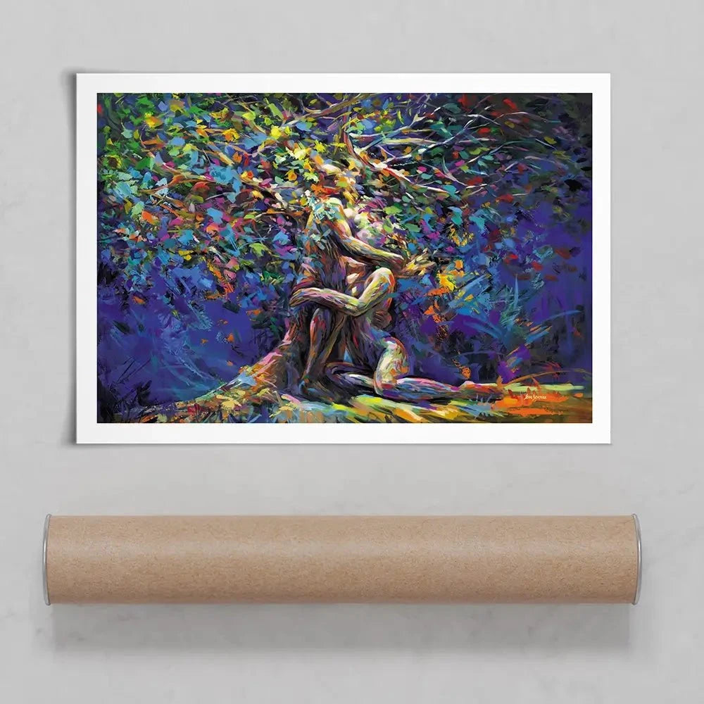 Tree Of Affection Art Print Tree Of Affection Art Print wall art product Leon Devenice
