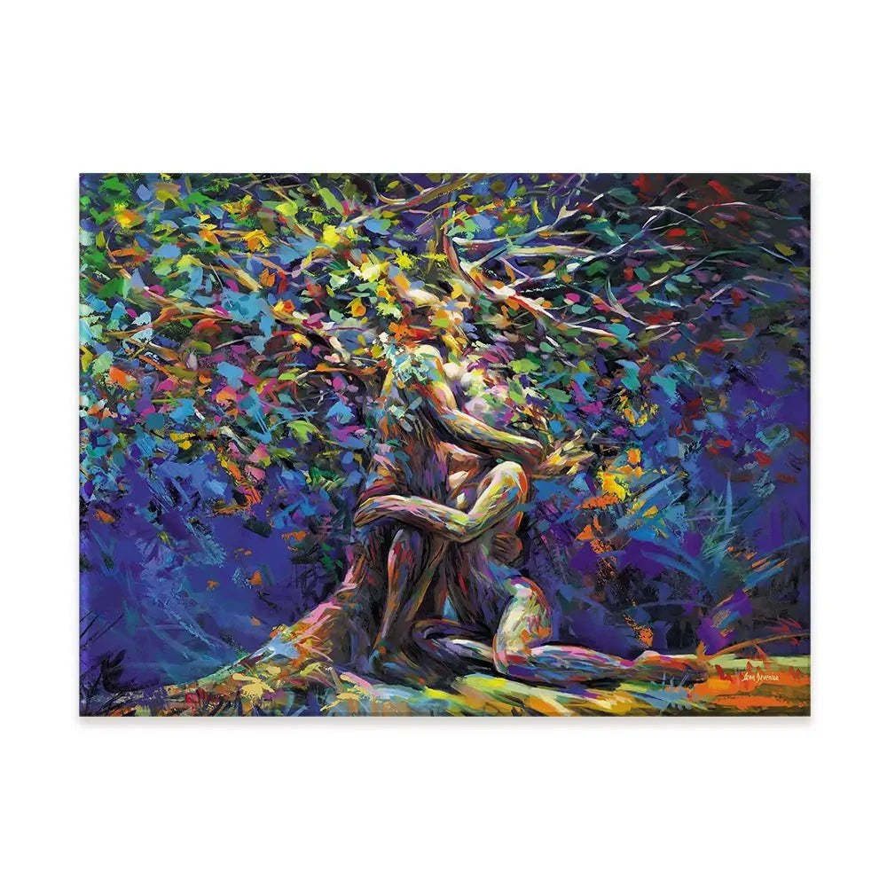 Tree Of Affection Canvas Print Tree Of Affection Canvas Print wall art product Leon Devenice