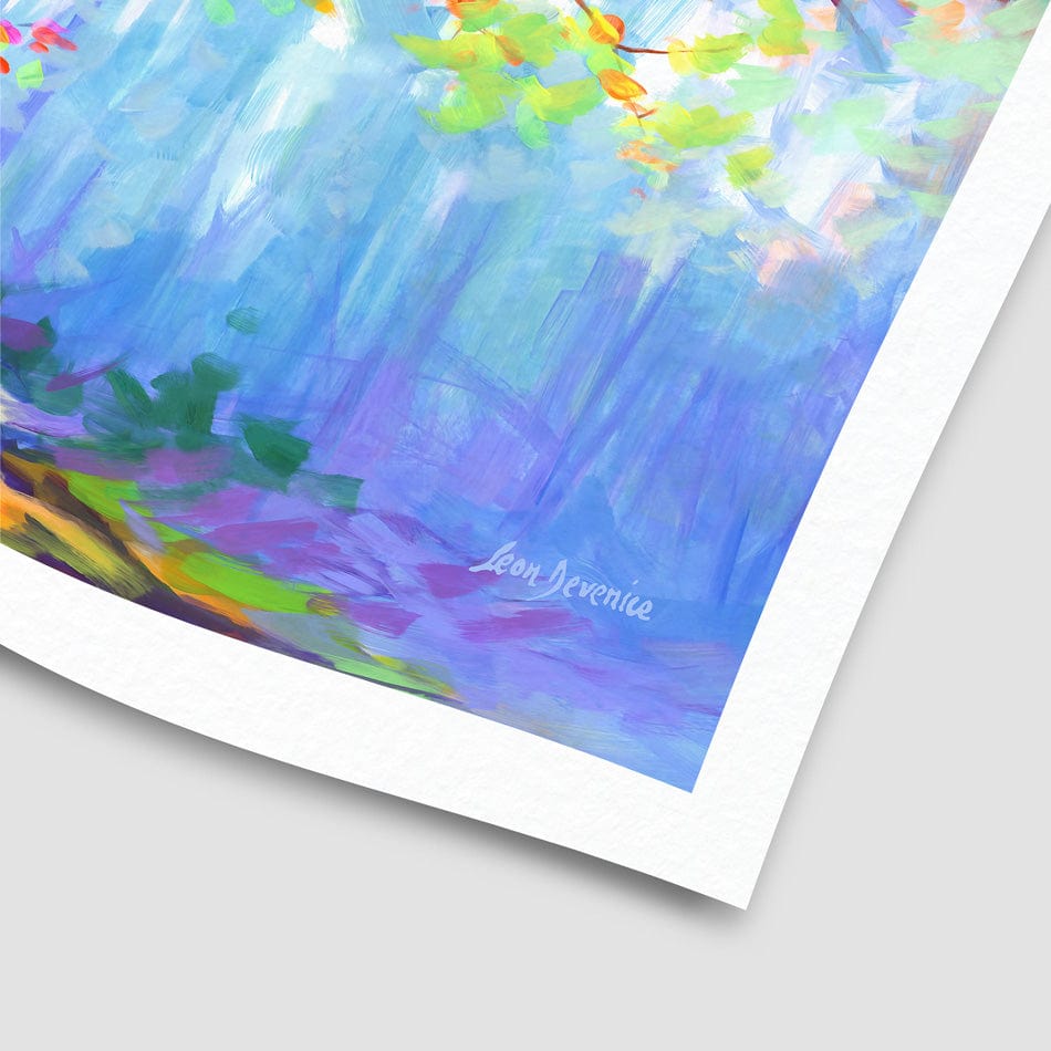 Tree Of Blossoming Romance Art Print wall art product Leon Devenice