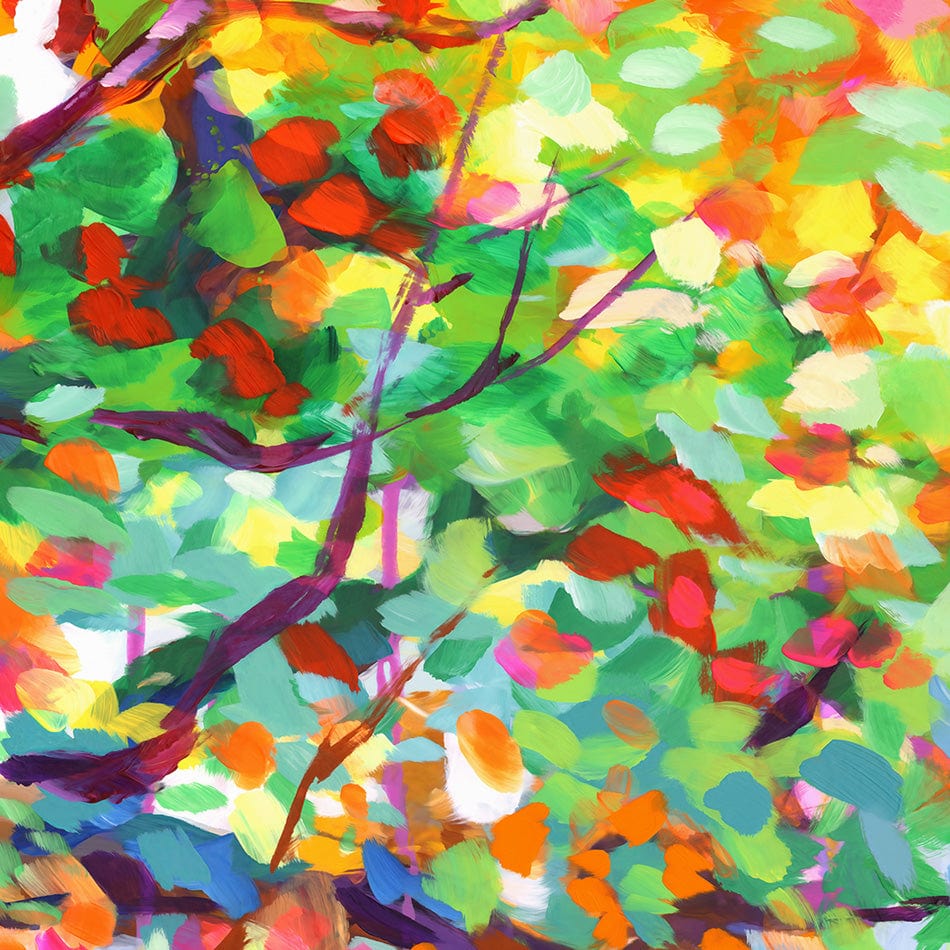 Tree Of Blossoming Romance Art Print wall art product Leon Devenice