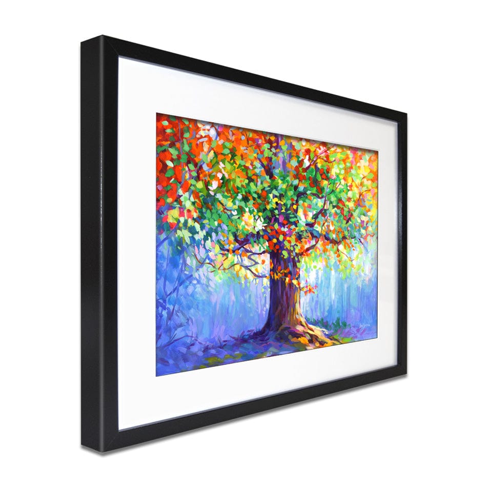 Tree Of Blossoming Romance Framed Art Print wall art product Leon Devenice
