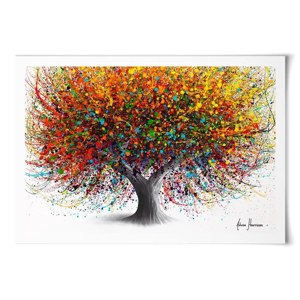 Tree Of Festivity Art Print Tree Of Festivity Art Print wall art product Ashvin Harrison