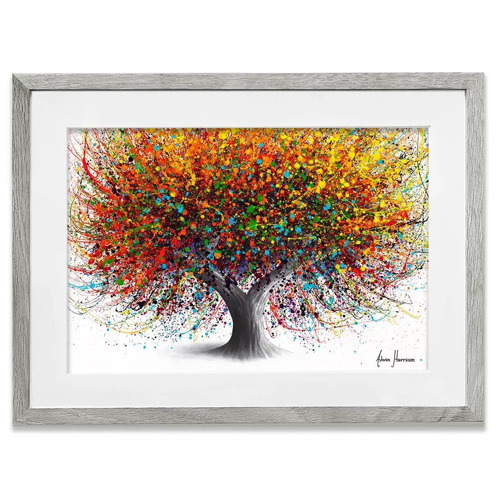 Tree Of Festivity Framed Art Print Tree Of Festivity Framed Art Print wall art product Ashvin Harrison