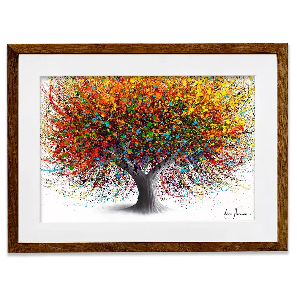 Tree Of Festivity Framed Art Print Tree Of Festivity Framed Art Print wall art product Ashvin Harrison