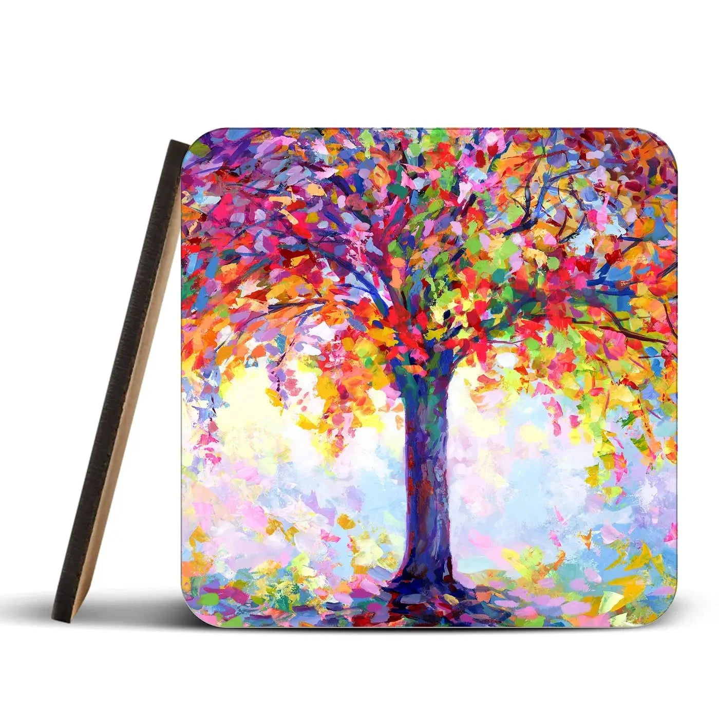Tree Of Happiness Coaster Set Tree Of Happiness Coaster Set | Tree of Happiness Designer Coaster wall art product Leon Devenice