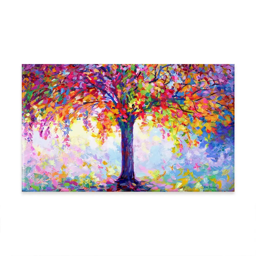 Tree Of Happiness Oversized Canvas Print Tree Of Happiness Oversized Canvas Print wall art product Leon Devenice