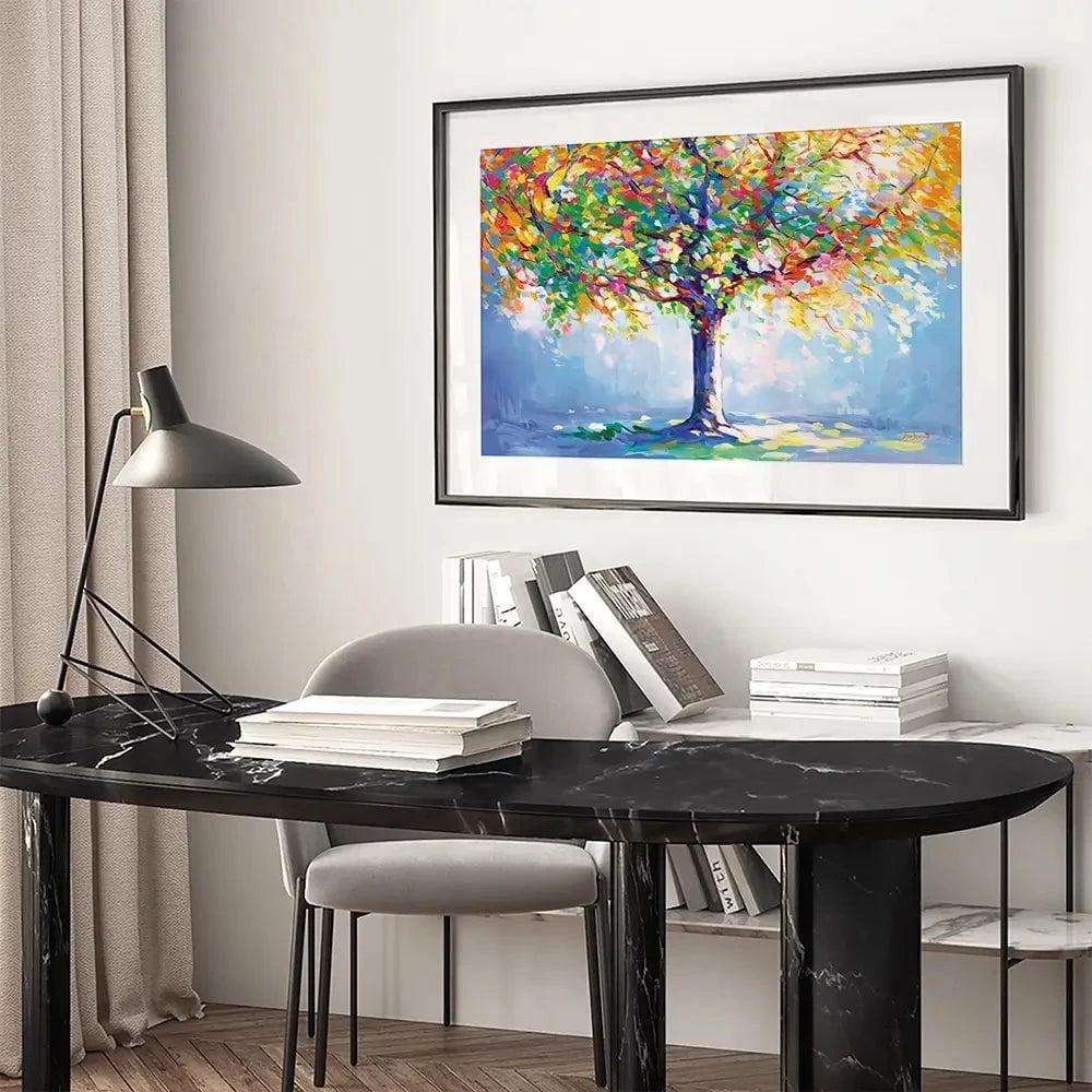 Tree Of Hope Framed Art Print Tree Of Hope Framed Art Print wall art product Leon Devenice