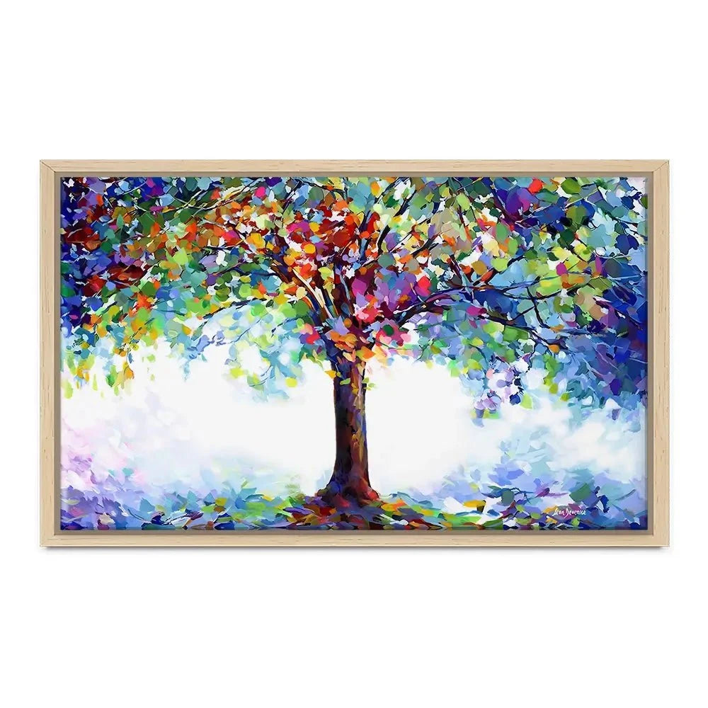 Tree Of Joy And Serenity Canvas Print Tree Of Joy And Serenity Canvas Print wall art product Leon Devenice