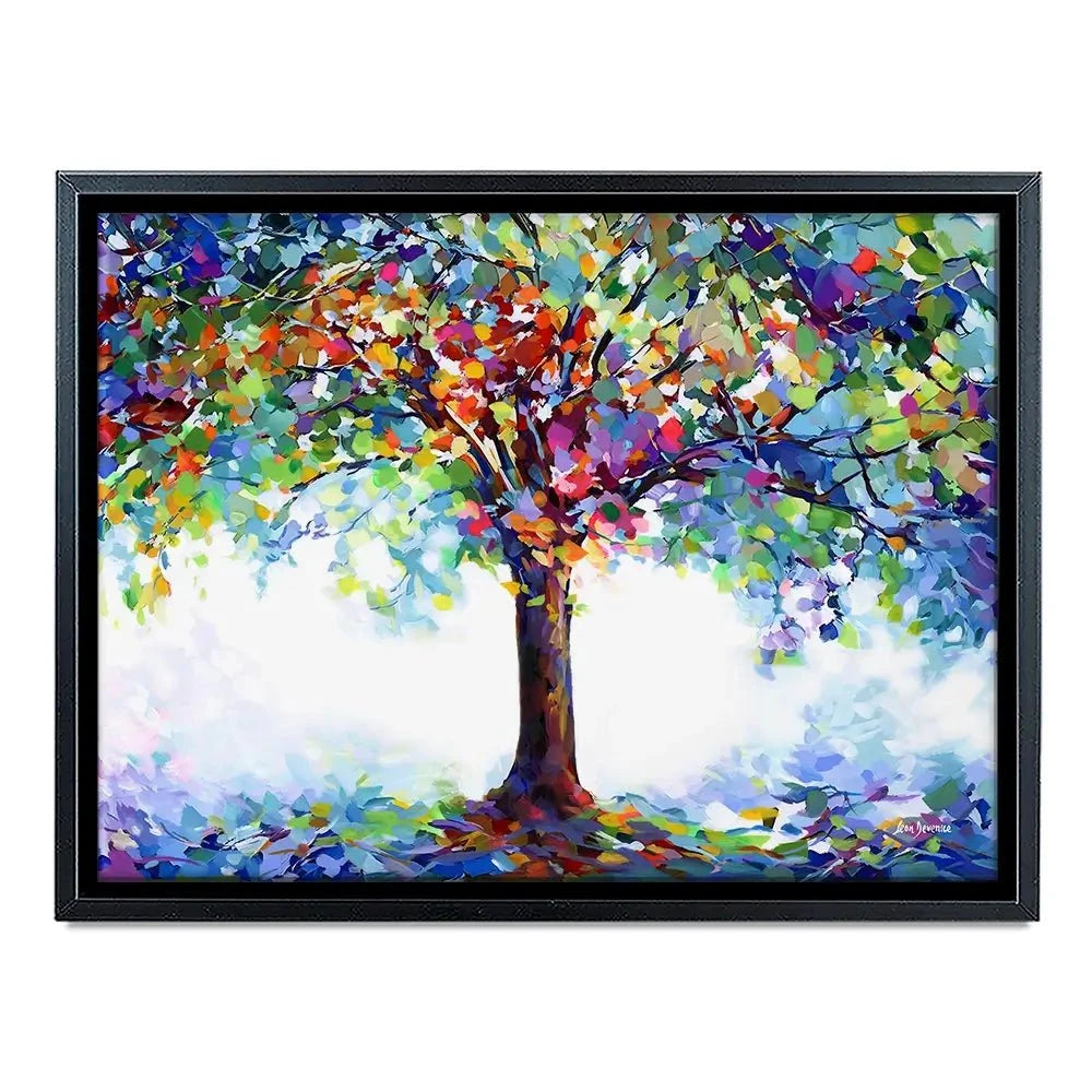 Tree Of Joy And Serenity Canvas Print Tree Of Joy And Serenity Canvas Print wall art product Leon Devenice