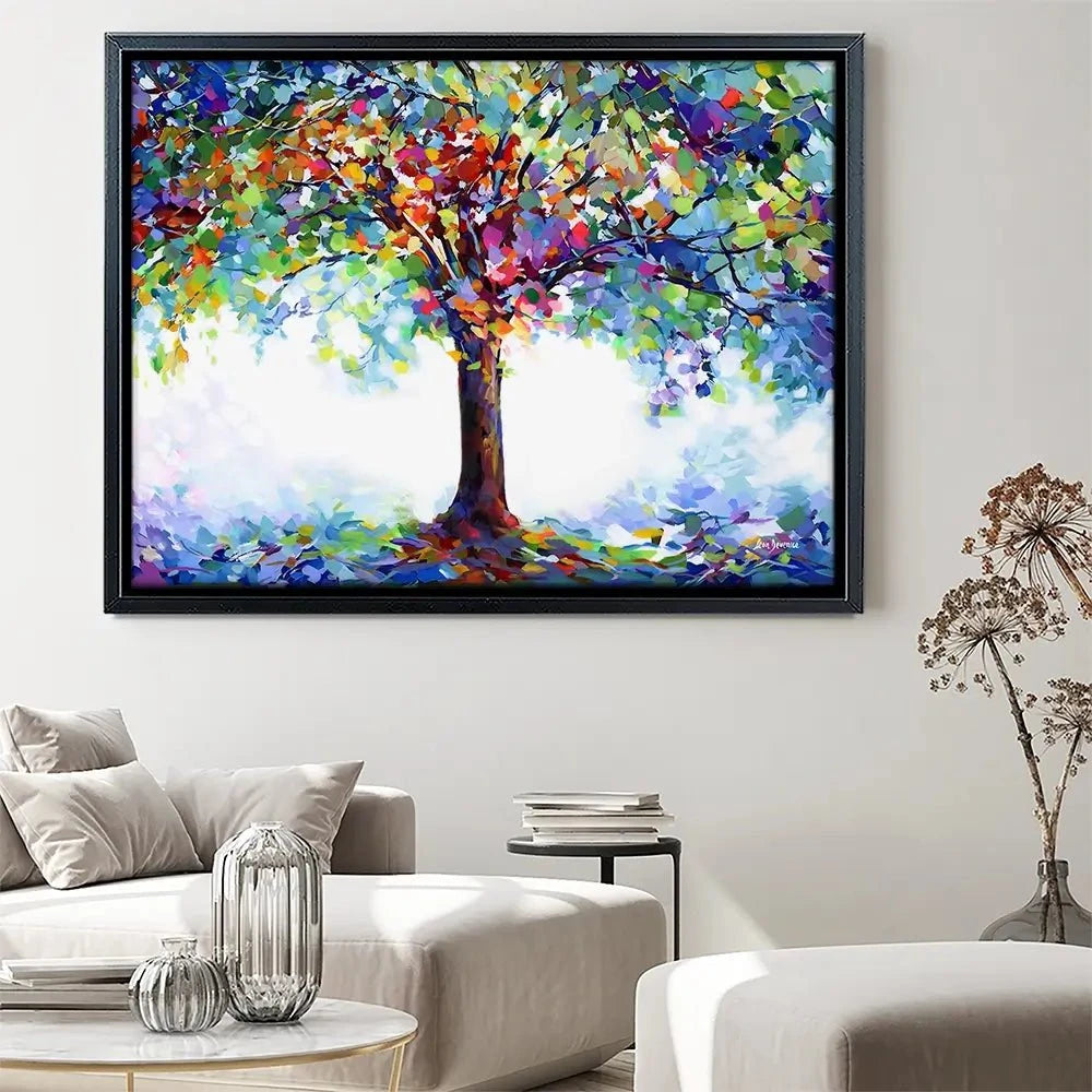 Tree Of Joy And Serenity Canvas Print Tree Of Joy And Serenity Canvas Print wall art product Leon Devenice
