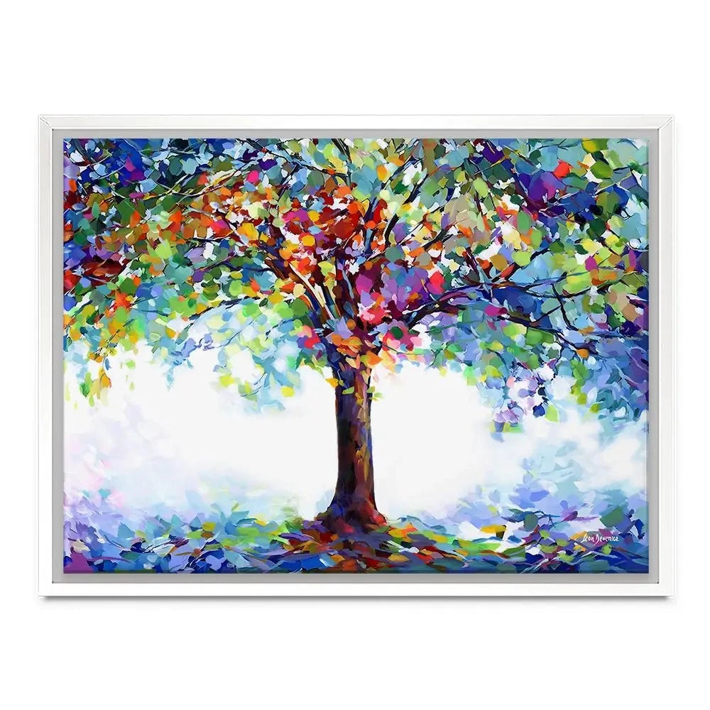 Tree Of Joy And Serenity Canvas Print Tree Of Joy And Serenity Canvas Print wall art product Leon Devenice