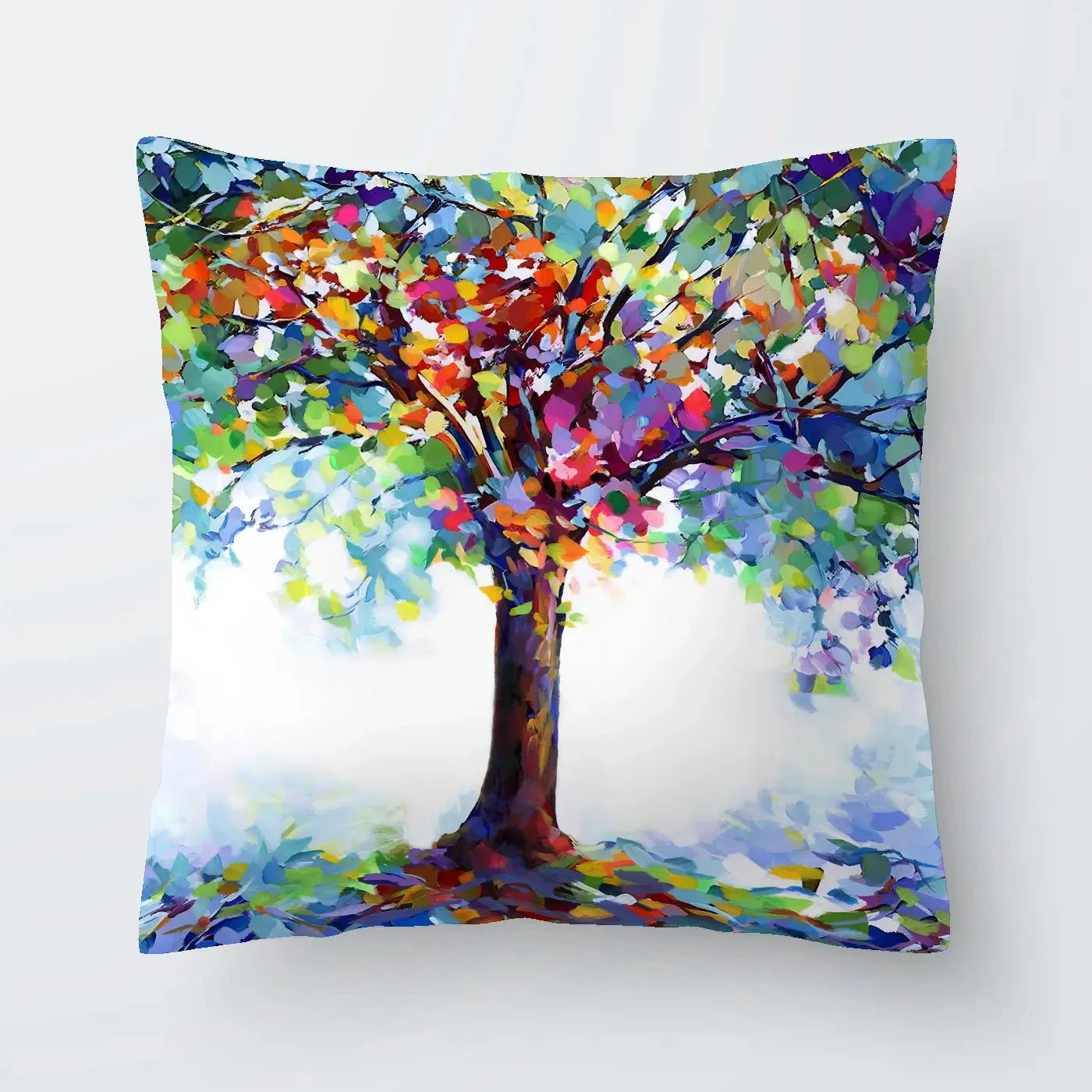 Tree Of Joy And Serenity Cushion Tree Of Joy And Serenity Cushion wall art product Leon Devenice